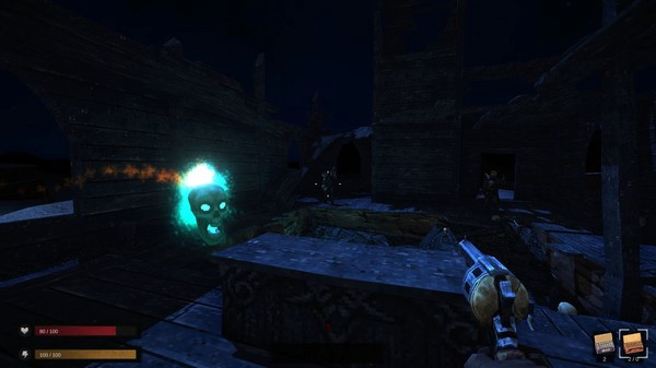 Игра Blood West, скриншот