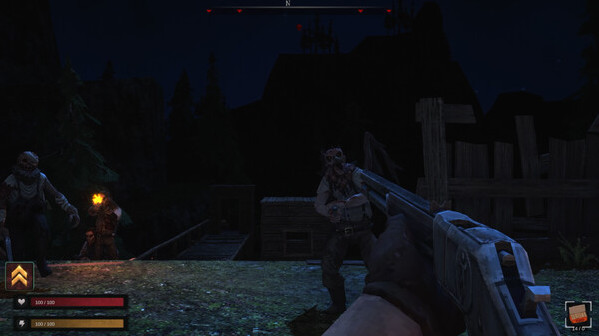 Игра Blood West, скриншот