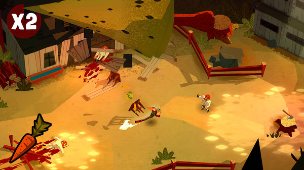 Игра Bloodroots, скриншот