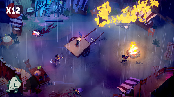 Игра Bloodroots, скриншот