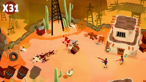 Игра Bloodroots, скриншот