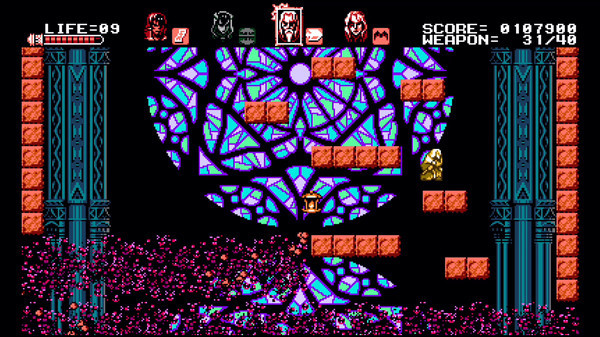 Игра Bloodstained: Curse of the Moon, скриншот