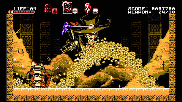 Игра Bloodstained: Curse of the Moon, скриншот
