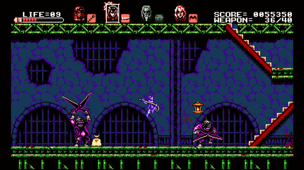 Игра Bloodstained: Curse of the Moon, скриншот