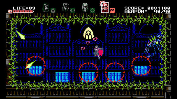 Игра Bloodstained: Curse of the Moon, скриншот