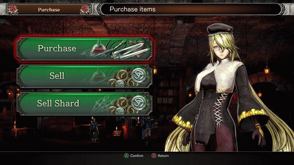 Игра Bloodstained: Ritual of the Night, скриншот