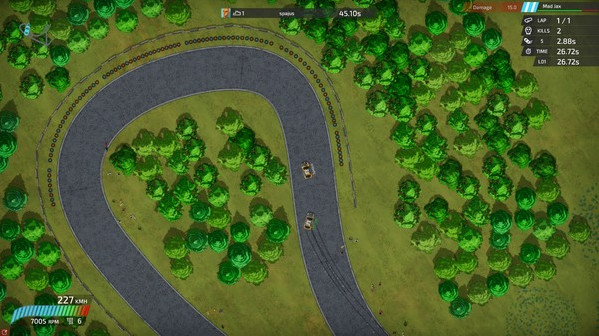 Игра Bloody Rally Show, скриншот