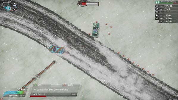 Игра Bloody Rally Show, скриншот