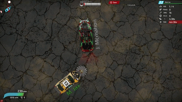 Игра Bloody Rally Show, скриншот