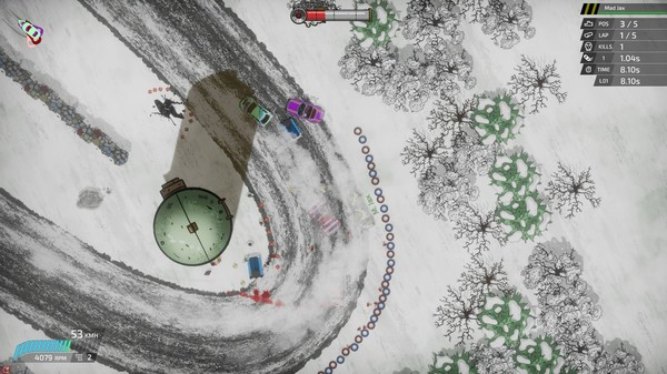 Игра Bloody Rally Show, скриншот