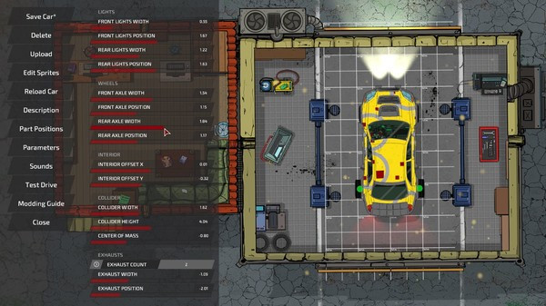 Игра Bloody Rally Show, скриншот