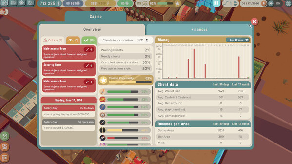 Игра Blooming Business: Casino, скриншот