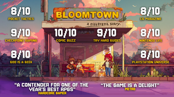 Игра Bloomtown: A Different Story, скриншот
