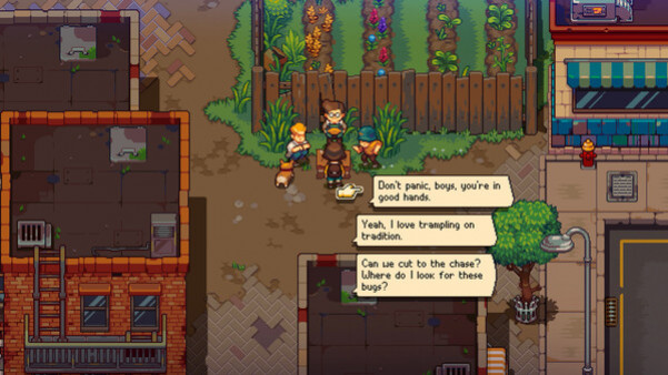 Игра Bloomtown: A Different Story, скриншот