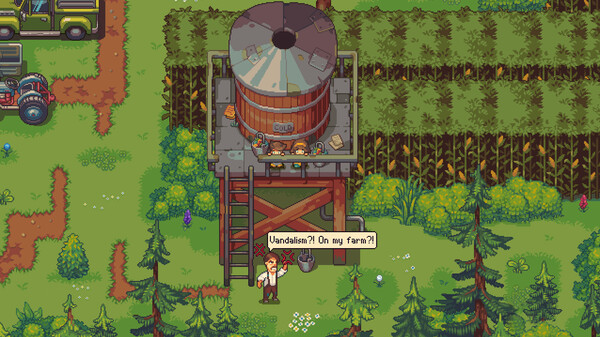 Игра Bloomtown: A Different Story, скриншот