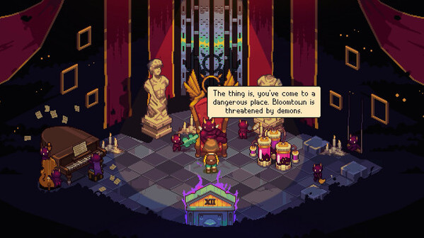 Игра Bloomtown: A Different Story, скриншот
