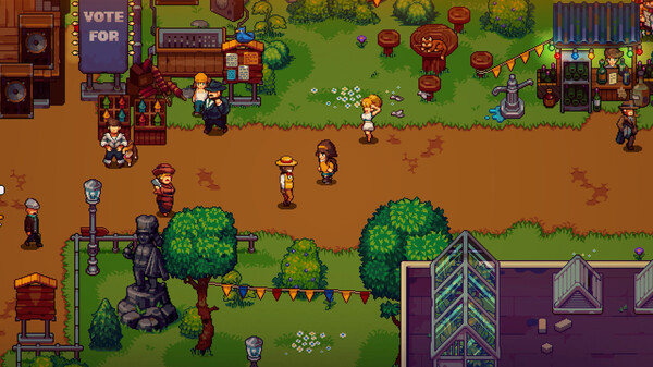 Игра Bloomtown: A Different Story, скриншот