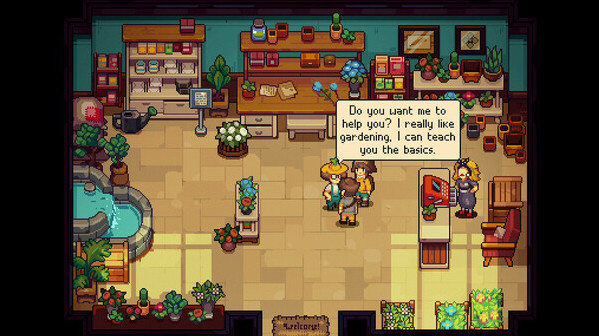 Игра Bloomtown: A Different Story, скриншот