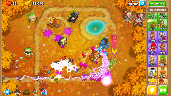 Игра Bloons TD 6, скриншот