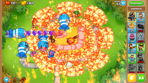 Игра Bloons TD 6, скриншот