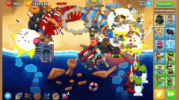 Игра Bloons TD 6, скриншот