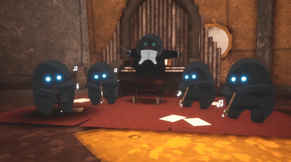 Игра Blue Fire, скриншот