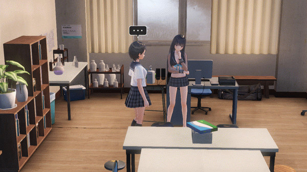 Игра BLUE REFLECTION - Sailor Swimsuits set D (Sanae, Ako, Yuri), скриншот