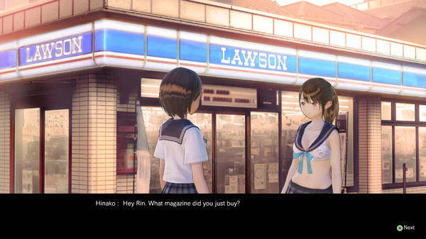 Игра BLUE REFLECTION: Season Pass, скриншот