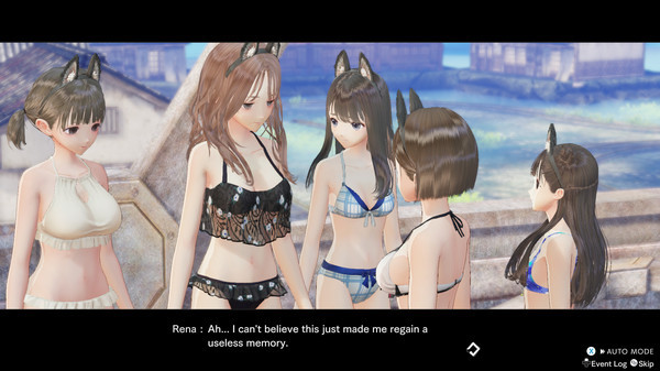 Игра BLUE REFLECTION: Second Light - Costume Set - Beachside Puppies, скриншот