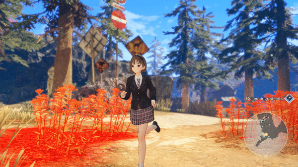 Игра BLUE REFLECTION: Second Light, скриншот