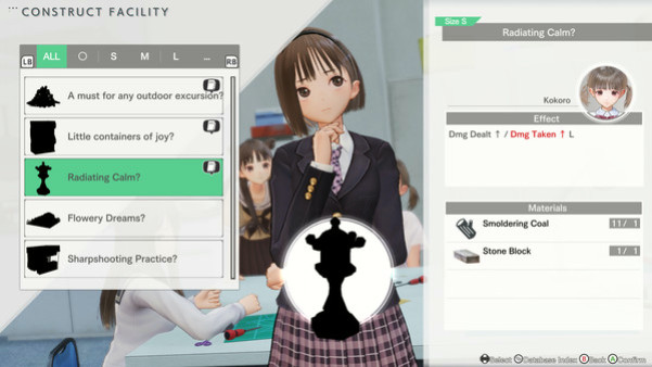 Игра BLUE REFLECTION: Second Light, скриншот