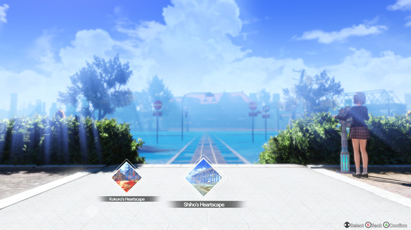 Игра BLUE REFLECTION: Second Light, скриншот