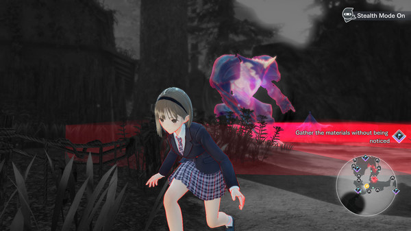 Игра BLUE REFLECTION: Second Light, скриншот