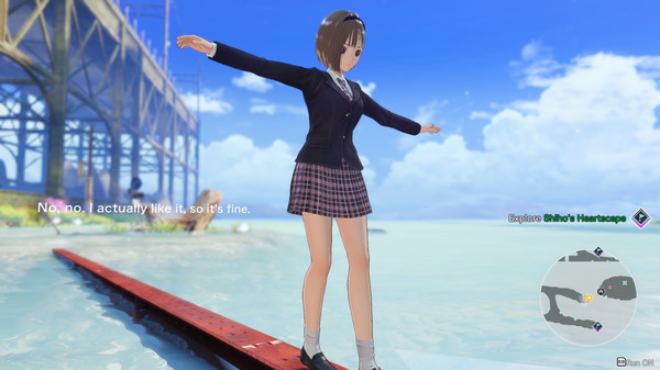 Игра BLUE REFLECTION: Second Light, скриншот