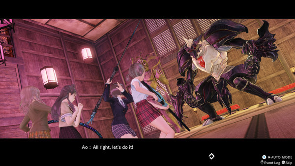 Игра BLUE REFLECTION: Second Light, скриншот