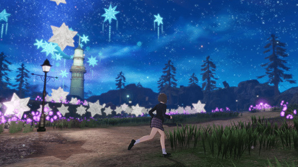 Игра BLUE REFLECTION: Second Light, скриншот
