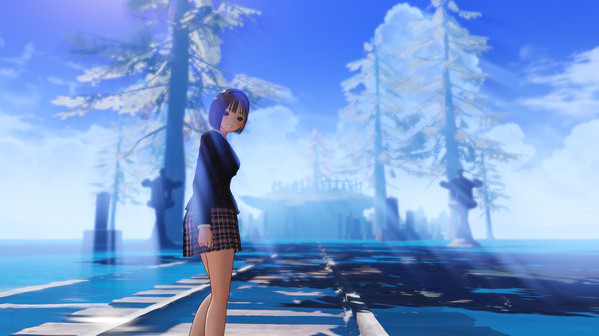 Игра BLUE REFLECTION: Second Light, скриншот