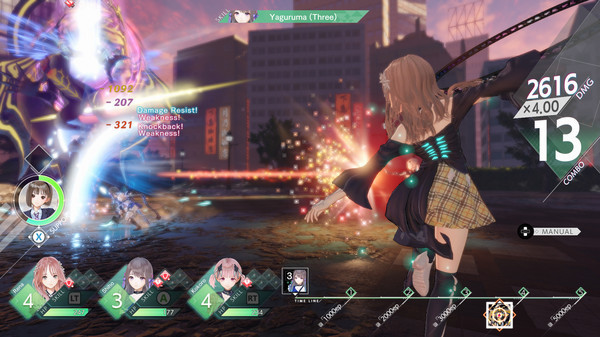 Игра BLUE REFLECTION: Second Light, скриншот
