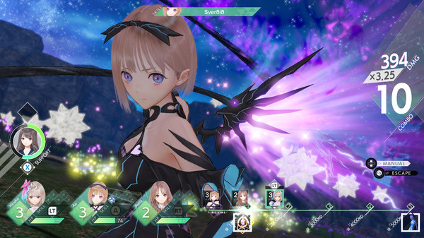 Игра BLUE REFLECTION: Second Light, скриншот