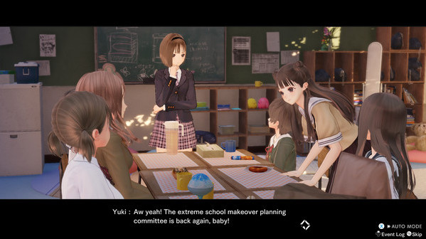 Игра BLUE REFLECTION: Second Light, скриншот