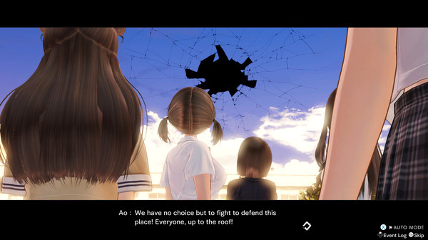 Игра BLUE REFLECTION: Second Light, скриншот