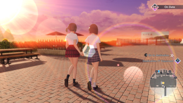 Игра BLUE REFLECTION: Second Light, скриншот