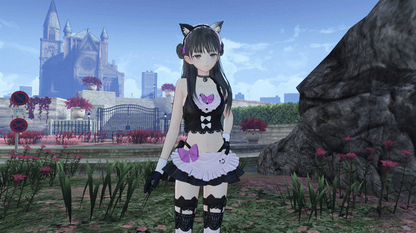 Игра BLUE REFLECTION: Second Light - Yuki, Shiho & Mio Costumes - Hospitable Kitties, скриншот