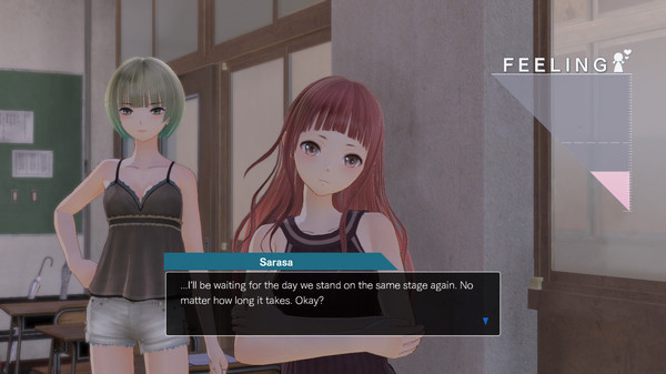Игра BLUE REFLECTION - Summer Clothes Set A (Hinako, Sarasa, Mao), скриншот