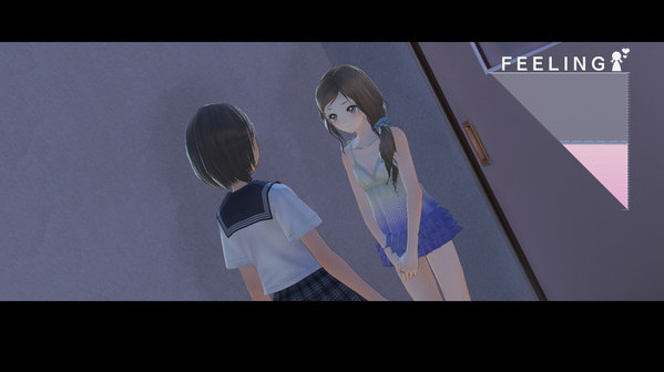 Игра BLUE REFLECTION - Summer Clothes Set C (Lime, Fumio, Chihiro), скриншот