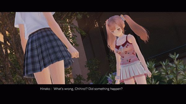 Игра BLUE REFLECTION - Summer Clothes Set C (Lime, Fumio, Chihiro), скриншот