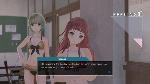 Игра BLUE REFLECTION - Vacation Style Set A (Hinako, Sarasa, Mao), скриншот