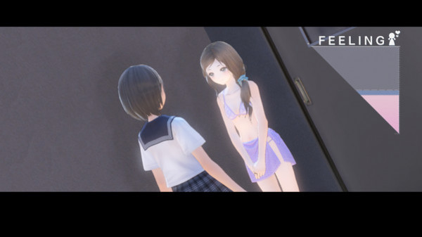 Игра BLUE REFLECTION - Vacation Style Set C (Lime, Fumio, Chihiro), скриншот