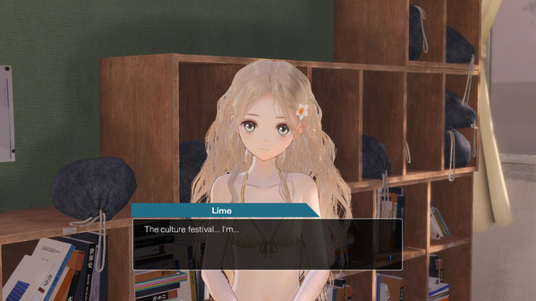 Игра BLUE REFLECTION - Vacation Style Set C (Lime, Fumio, Chihiro), скриншот