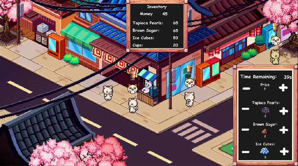 Игра Boba Bar: Bubble Tea Tycoon, скриншот
